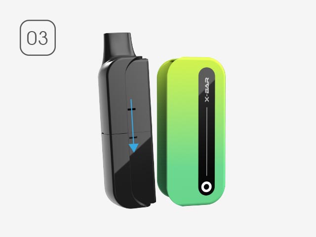 CUBX X-Bar Insérer le pod