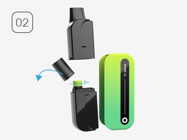 CUBX X-Bar retirer le bouchon