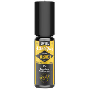 eliquide Jwell Classic RY4 tabac blond gourmand 10ml