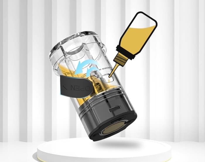 Cartouche Hookah Air remplissage e-liquide