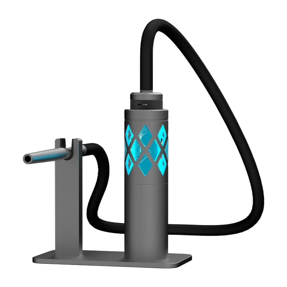 E-Shisha Hookah Air Dock Fumytech Gunmetal E-Shisha Hookah Air Dock Fumytech Gunmetal