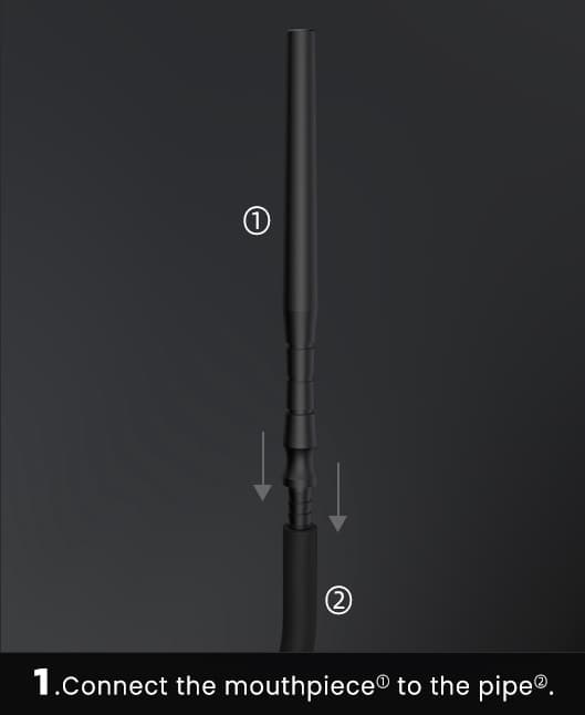 Hookah Dock installation e�?tape 1