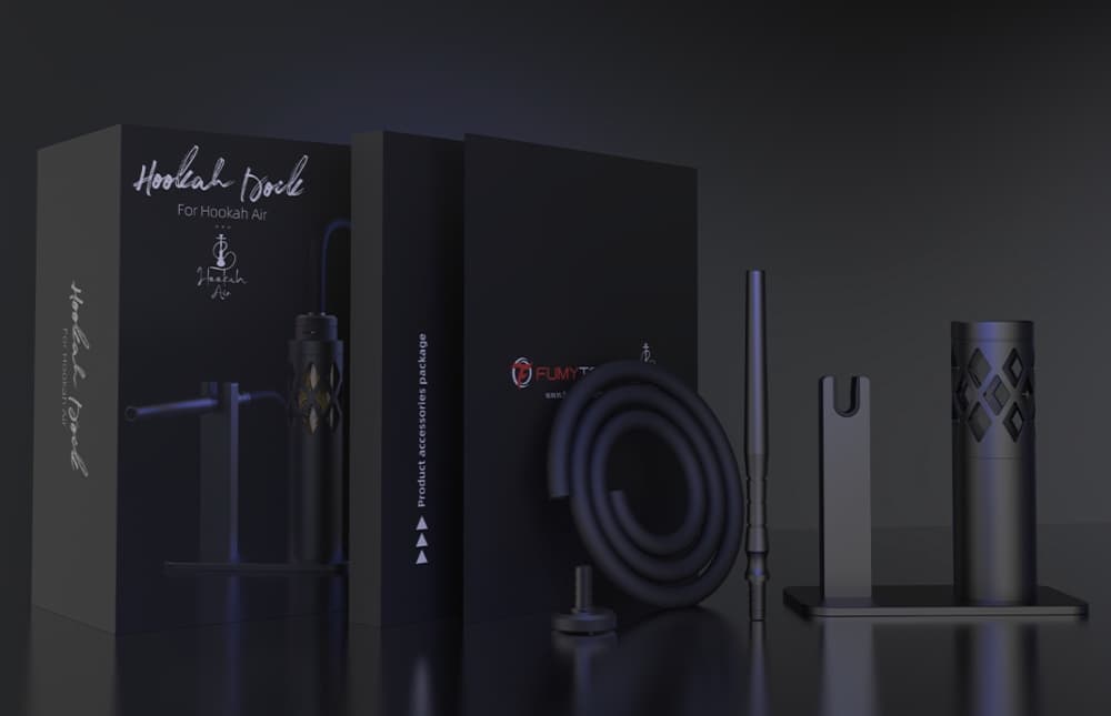 Hookah dock contenu du pack