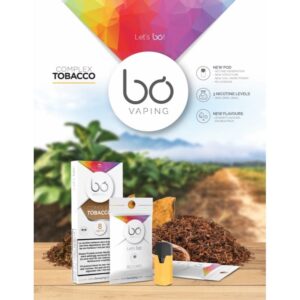 bo caps bo vaping sans nicotine complex tobacco