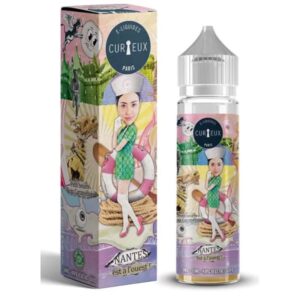 eliquide Curieux Hexagone Nantes Petit beurre Noix caramelisées 50ml