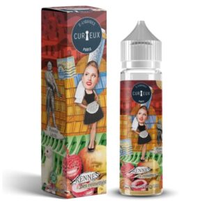 eliquide Curieux Hexagone Rennes Pomme Litchi 50ml