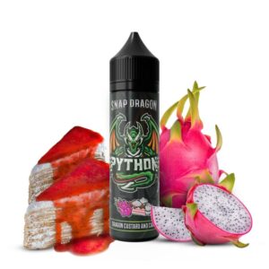eliquide Snap dragon Python Fruit du dragon Custard Cake 50ml
