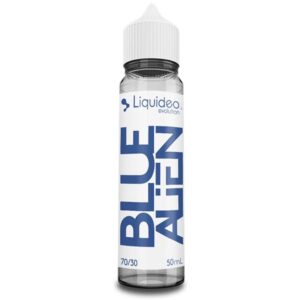 eliquide blue alien liquideo 50 ml - saveur Curaçao, framboise, menthe