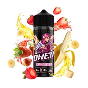 eliquide xcalibur 100ml owen fraise banane