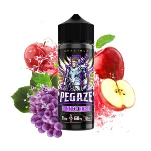 eliquide xcalibur 100ml pegaze pomme raisin