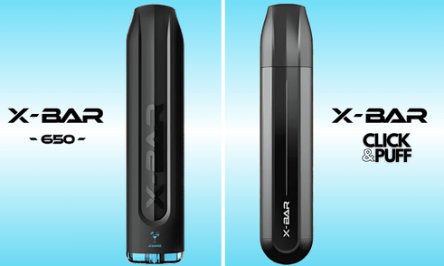 kit solo click & puff x-bar product 100% X-Bar