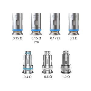 resistances BP Aspire