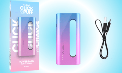 xbar click & charge externe batterij inhoud