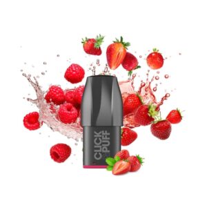 Pod Erdbeere Himbeere - Click & Puff X-Bar - 0mg