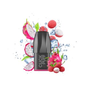 Pod drakenfruit lychee - Click & Puff X-Bar - 0mg
