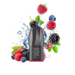 Pod Red berries - Click & Puff X-Bar - 0mg