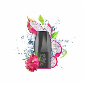 xbar pod click & puff sans nicotine fruit du dragon