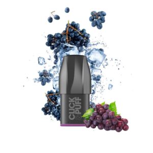 xbar pod click & puff sans nicotine raisin