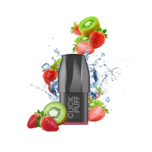Pod Erdbeer Kiwi Eis - Click & Puff X-Bar - 0mg