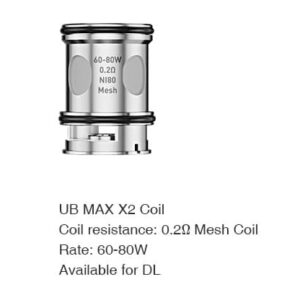 coil lost vape ub max all
