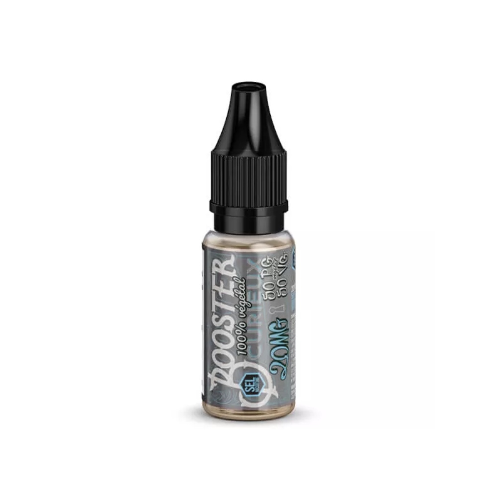 booster sel de nicotine végétal 20mg Curieux