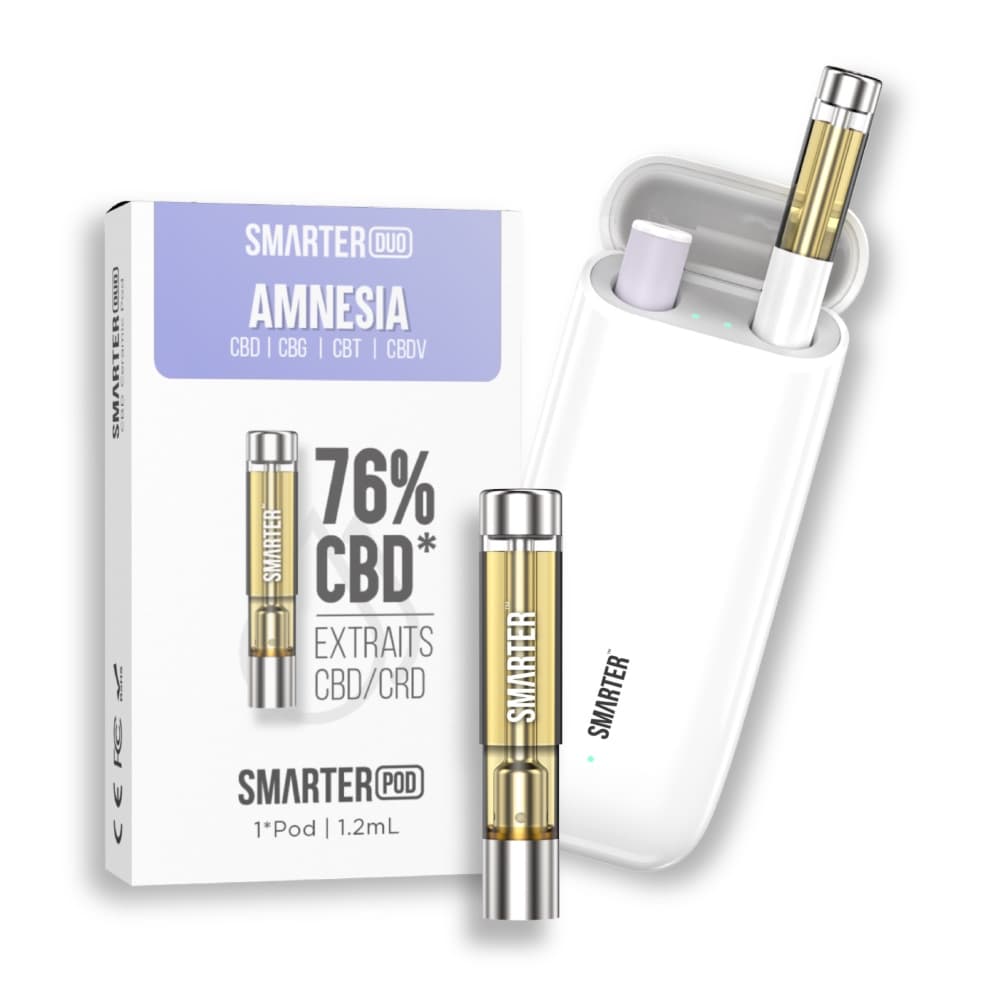 Pods Smarter Duo CBD CRD avec Kit Smarter